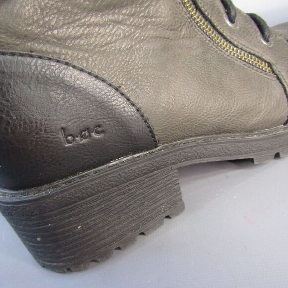 Born BOC Godfrey Boots Women's Size 9.5 Faux Leather Vegan Biker Combat - Picture 6 of 10